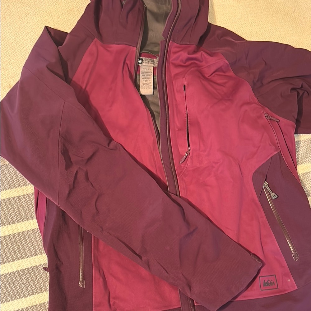 BOGO! REI Women's Burgundy and Plum Ski Jacket